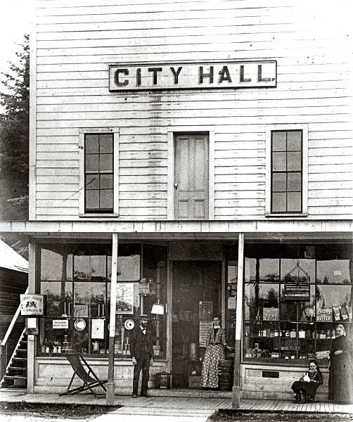 Puppet Museum's former storefront in the 1880s.