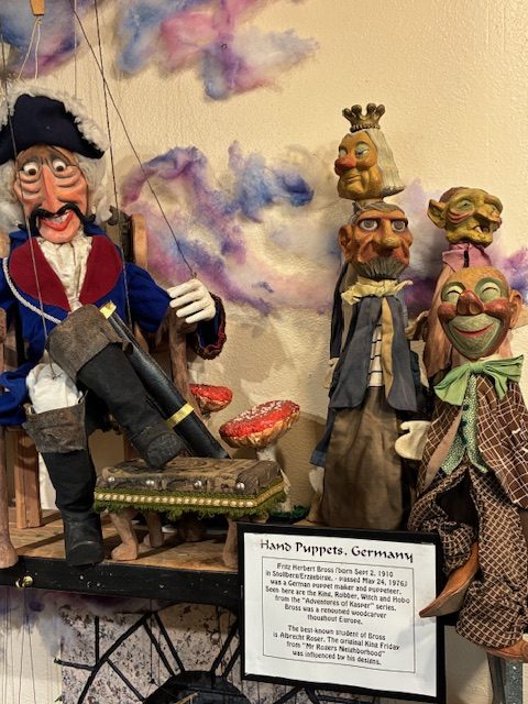 Puppet Museum exhibit